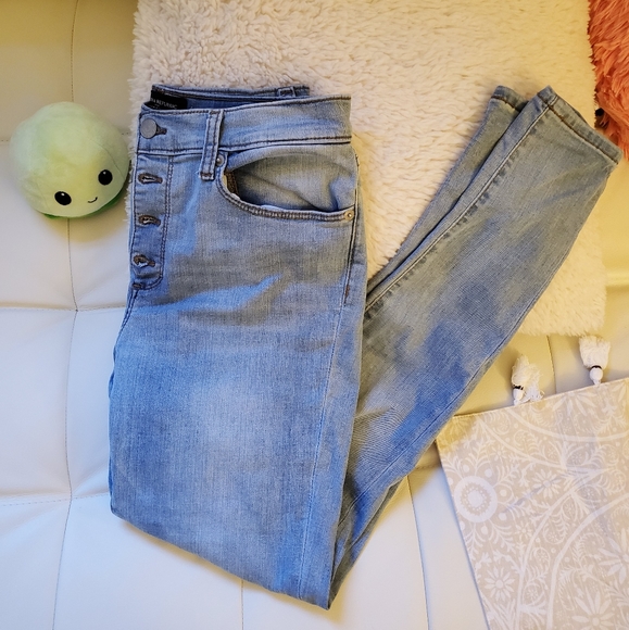 Banana Republic Factory Denim - Banana Republic Fact Sculpt High-Rise Skinny Jeans